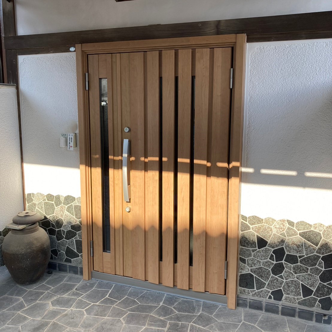 防犯対策も安心の玄関ドア